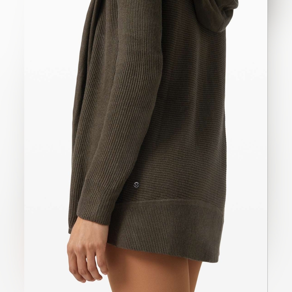 Lululemon Sundown Sweater Wrap Brown